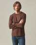 Men's Premium Slub Crew Tee Long Sleeve - Chicory Coffee